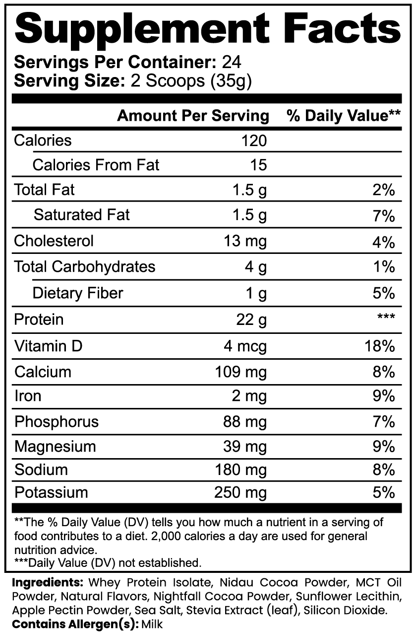 Whey Isolate (Chocolate)