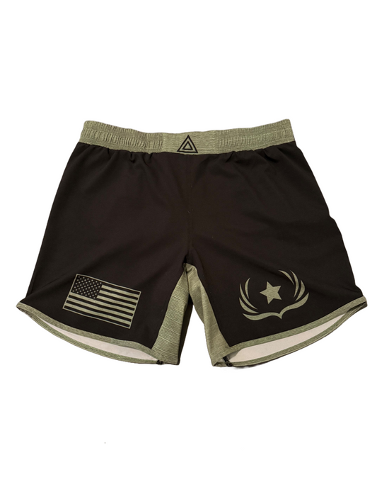 OD GREEN VB X FNDMNTLS TRAINING SHORTS