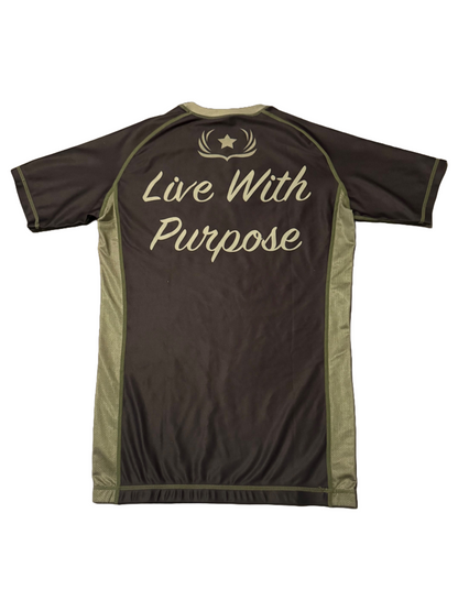 OD GREEN VB X FNDMNTLS PERFORMANCE RASHGUARD