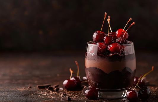 Cherry Chocolate Mousse